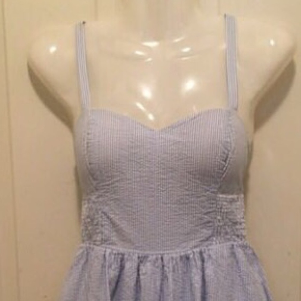 Lilly Pulitzer Christine Dress Size 0 Searsucker - Picture 7 of 14